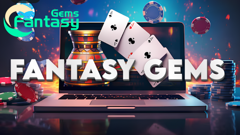 Fantasygems Teen Patti with sparkling gems