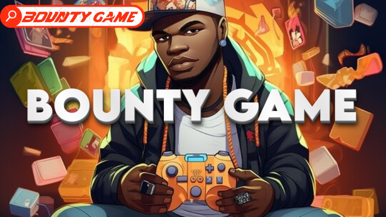 The cheerful home screen of Bounty Game