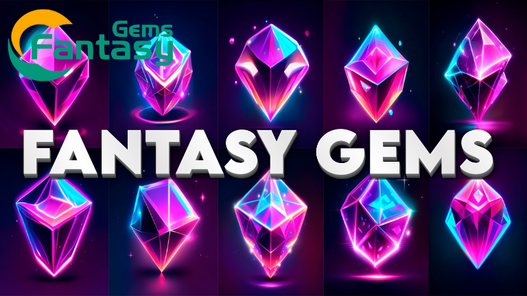 Radiant Crystals of Legend Mythical gemstones